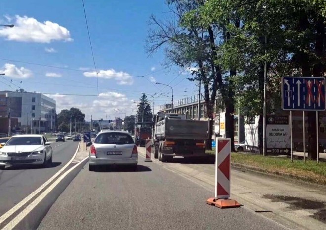 Opravu vytížené silnice I/49 v centru Zlína dokončí ŘSD o několik dní dřív