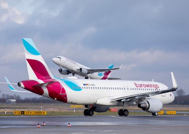 Právě včas s otevřením základny v Praze: Eurowings spolupracují se Smartwings