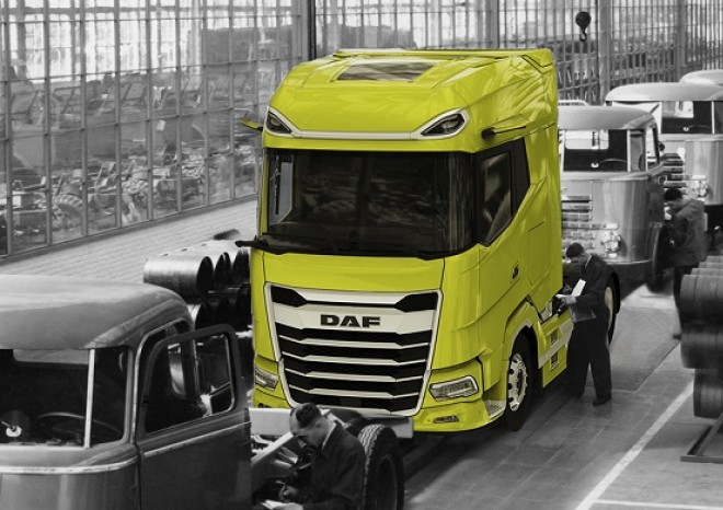 ​DAF slaví 75 let nákladních vozidel z Eindhovenu