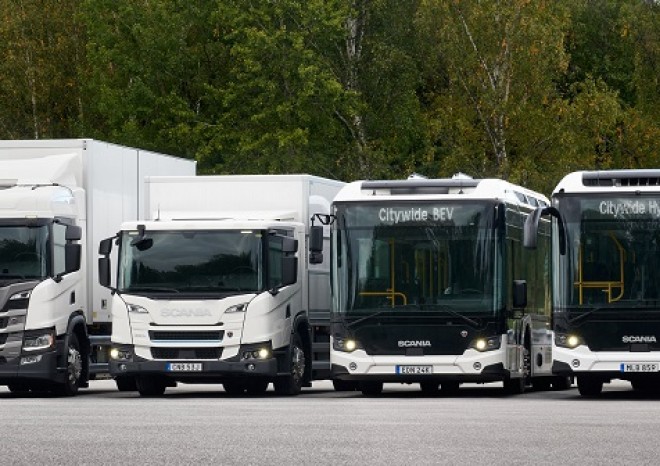 ​Scania představila plán na elektrifikaci