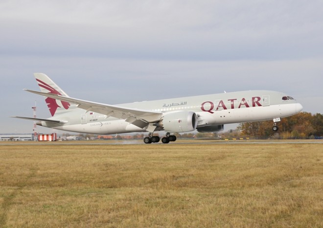 Qatar Airways nasazuje na let do Prahy Boeing 787 Dreamliner