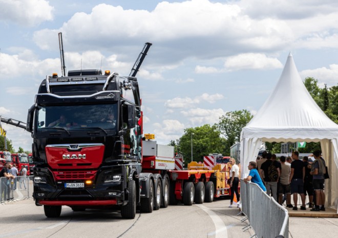 Festival MAN Trucknology: 220 nákladních vozidel,  7000 pozvaných hostů