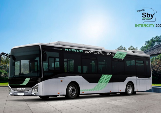 CROSSWAY LE Hybrid CNG získal ocenění "Sustainable Bus of the year 2023