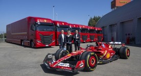 IVECO dodalo společnosti Scuderia Ferrari HP flotilu 16 vozidel