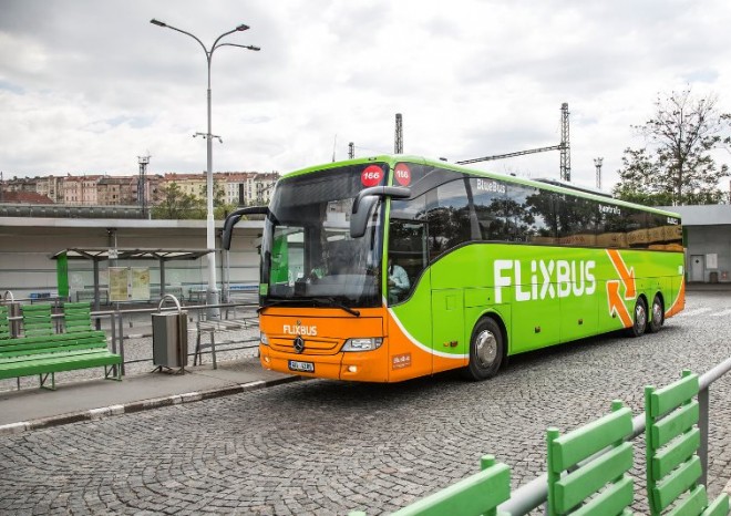 Pražské nádraží Florenc je důležitým uzlem FlixBusu