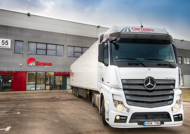 Mercedes-Benz Trucks dodá Girteka Logistics tisíc actrosů