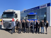 Společnost Šmídl holding převzala svá první vozidla nové generace DAF XG