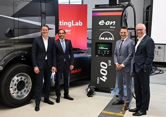 ​E.ON a MAN vybudují veřejnou síť dobíjecích stanic pro elektrická nákladní vozidla