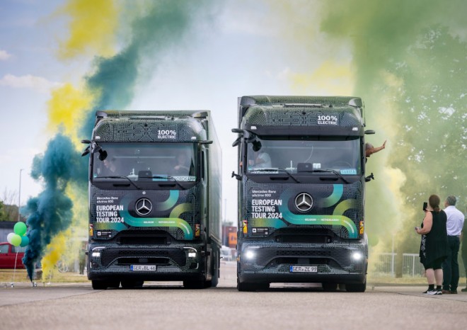 Mercedes-Benz eActros 600 ujel přes 15 tisíc kilometrů