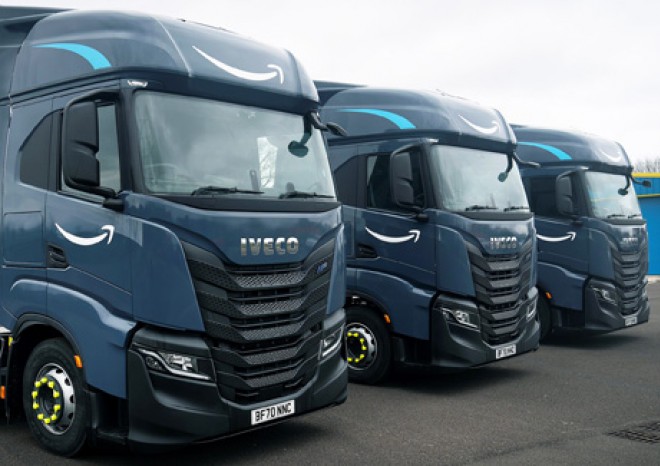 Amazon objednal přes 1000 tahačů IVECO na CNG