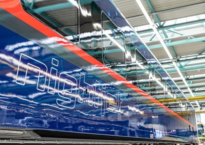 ​Společnosti ÖBB a Siemens Mobility představily vnější design vozů Nightjet