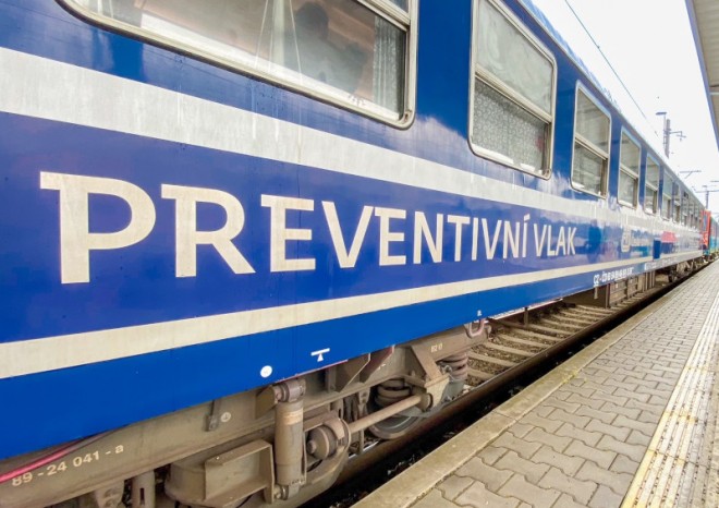 Preventivní vlak opět vyjíždí, učí zásady bezpečného chování