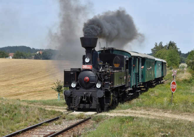 Na Volarsko se vrací parní vlaky Českých drah